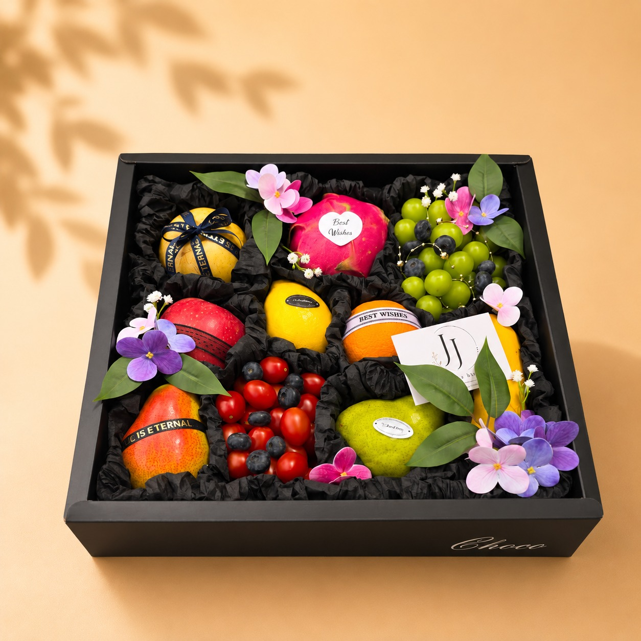 Premium fruit box prepared as a corporate gift